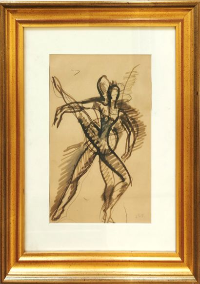 null Jean TOTH [Franco-Hungarian] (1899-1972)

Ballet

Ink on paper signed 

30.5...