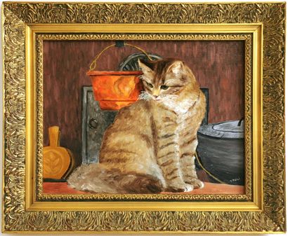 null Pascal Anatole TROÏLI (1932-2016)

The cat

Oil on panel signed

24 x 30 cm

Carved...