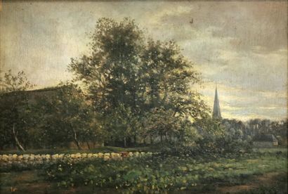 null School of the 19th century

The Orchard

Oil on canvas

38 x 55 cm

Framed,...
