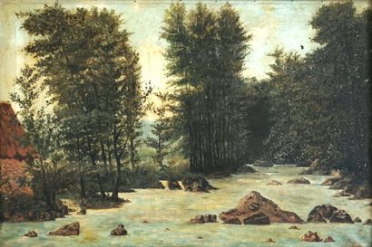 null Écoles du XIXe siècle

Vue de Rivière, Lac de Montagne

Deux huiles sur toiles...