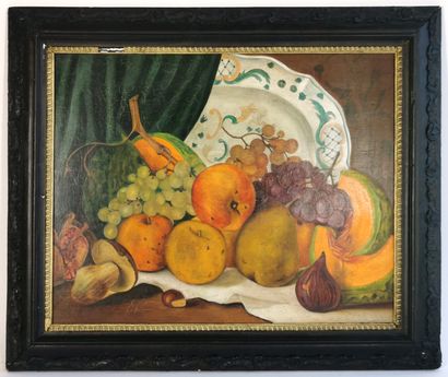 null 20th century school

Still Life with Fruit

Oil on panel

42,5 x 54 cm on v...