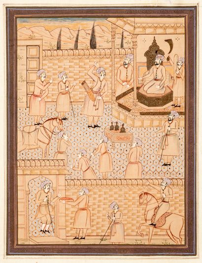 null India

Court scene

Painting on fabric

24.5 x 19 cm on view