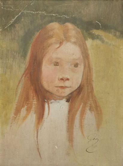 null GÉO (Jean GEOFFROY dit) (1853-1924)

Portrait of a Young Girl

Oil and pencil...