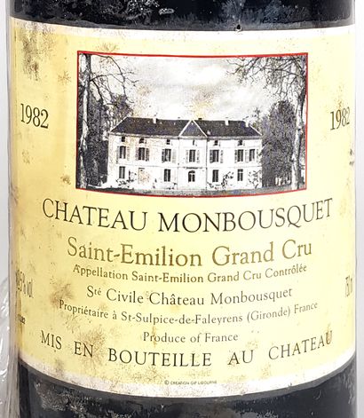 null 1	 Bouteille 	Château Monbousquet	 1982, 	Saint-Emilion Grand Cru 		(e.t.h mal...