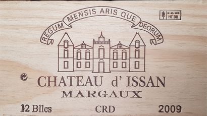 null 12 Bouteilles Château d'Issan, GCC3 Margaux, 2009 (petit accroc sur 1 étiquette)

Caisse...