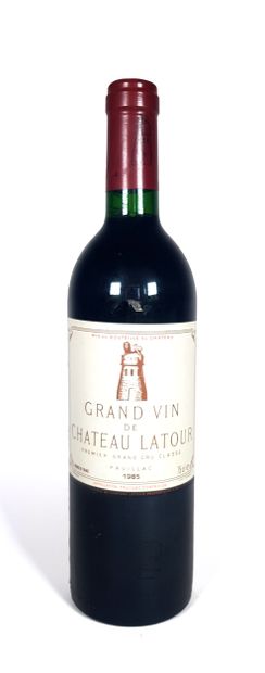 null 1	 Bouteille 	Château Latour	 1985	, GCC1 Pauillac		 (étiquette très légèrement...