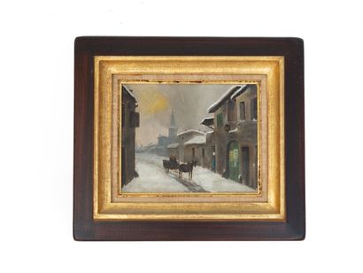 null School end of 19th and beginning of 20th century

The cart

Oil on canvas

21,5...