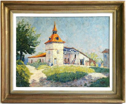 null HERRY (School of the end of the 19th - beginning of the 20th century)

The dovecote

Oil...