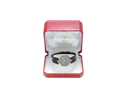 null CARTIER Ladies' watch model "Vendôme" series Must in vermeil (925 thousandths),...