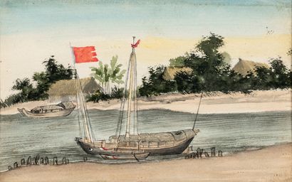 null INDOCHINA 19th century

Native customs

Suite of seven paintings on paper depicting...