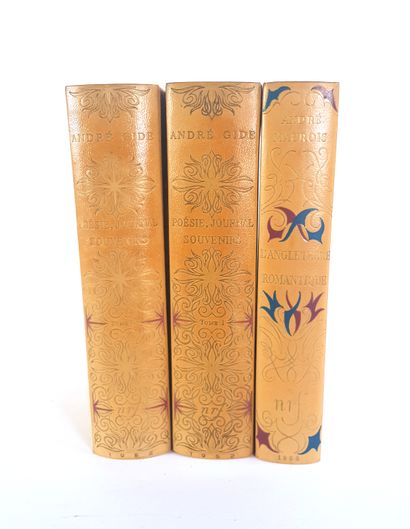 null André GIDES / André MAUROIS, GALLIMARD edition, NRF collection

- GIDE, Poetry,...