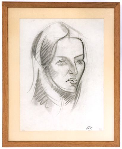 null Nicolas Guéorguievitch POLIAKOFF (1899-1976)

Portrait de femme

Fusain sur...