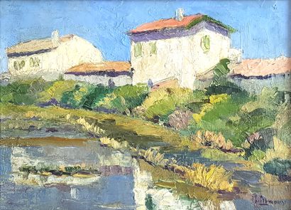 null Louis ARNOUX (1913-2006)

Edge of the river 

Oil on canvas signed

24 x 33...