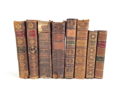 null Religion and Literature- 18th and 19th centuries

Eight bound books : 

- The...