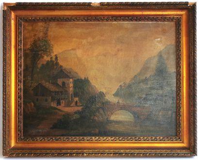 null Schools end of 19th - beginning of 20th century

Mountain Landscape (signed...