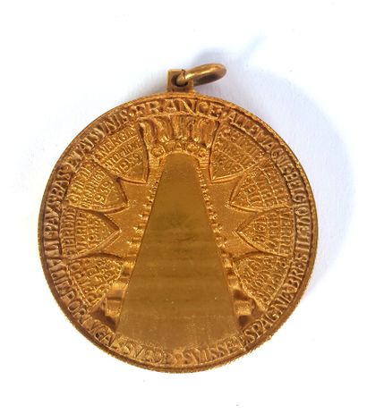 null ALBERT DE JAEGER (1908-1992) SCULPTOR-MEDAL MAKER

Commemorative medal in bronze...