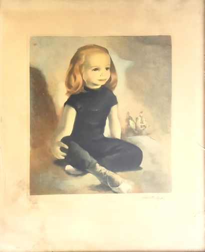 null Mariette LYDIS (1887-1970) [Marietta Ronsperger dit]

Petite danseuse

Gravure...