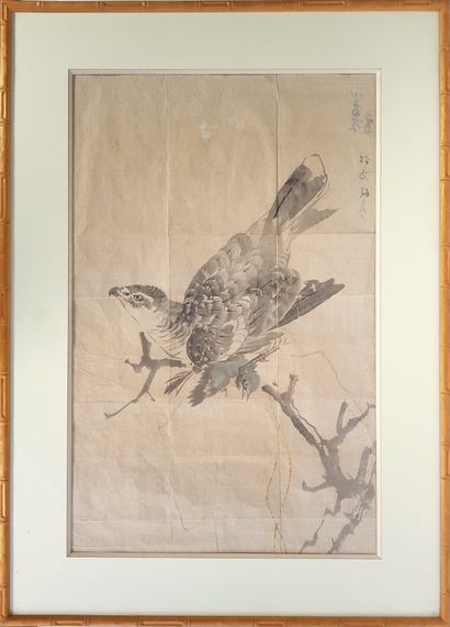 null CHINA or JAPAN

Falcon with its prey

Ink and ink wash on paper, ideograms on...