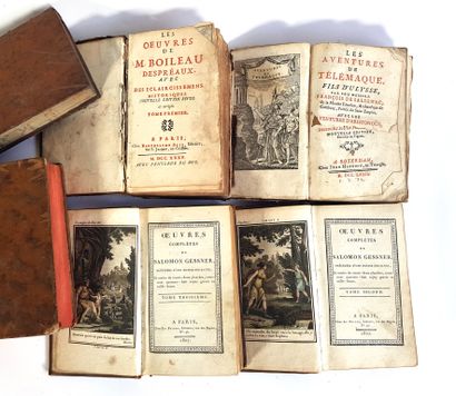 null Religion and Literature- 18th and 19th centuries

Eight bound books : 

- The...