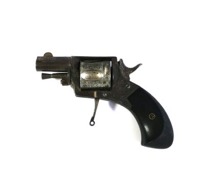 null Bulldog revolver with non-removable cylinder, retractable trigger and blackened...