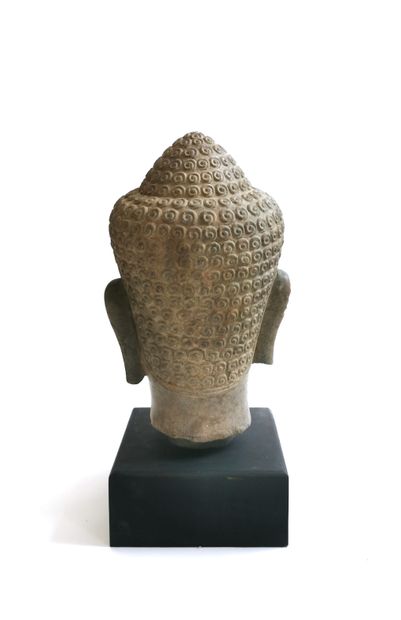 null CAMBODIA

Important sandstone Buddha head in the Khmer style of Angkor Wat from...