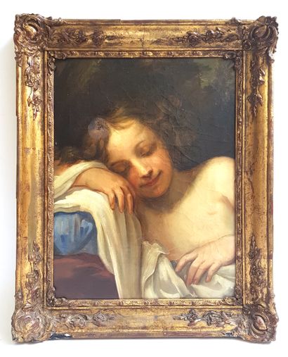null French school of the 18th century

Sleeping young man

Oil on canvas (fragment...