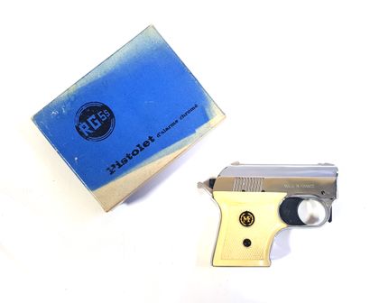 null MANUFRANCE ROHM RG5S alarm pistol

L. 10,5 cm

In its original box

Category...