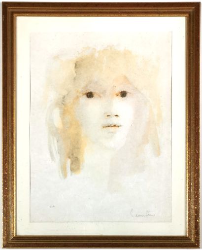 null Leonor FINI, Eleonor FINI said (1907-1996)

Portrait of a woman

Lithograph...