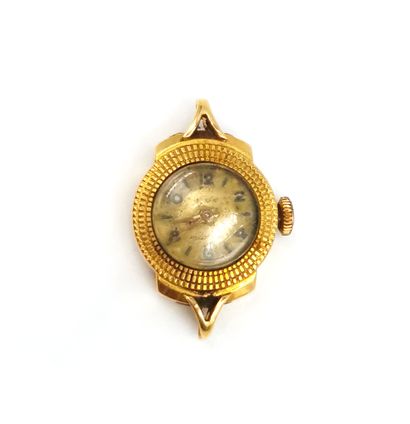 null Case of watch of mark POP in yellow gold 18K (750 thousandths), dial Arabic...