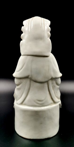 null CHINA

Chinese-white figure of Guanyin sitting on a lotus flower

19th century

H....