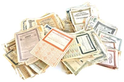 null Important lot of bearer bonds (about one thousand pieces)

Russia, France, Ottoman...