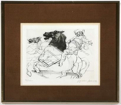 null Claude WEISBUCH (1927-2014)

The rider

Etching signed and numbered 22/250

22,8...