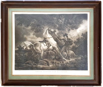 null D'après Carle VERNET (1758-1836) et Philibert-Louis DEBUCOURT (1765-1832)

Cheval...