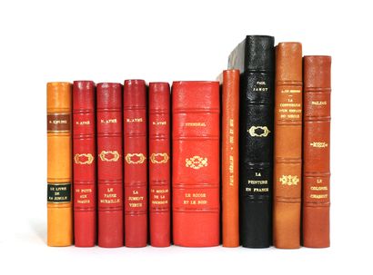 null LITERATURE

Ten volumes in various formats

Half-bound with gilt corners