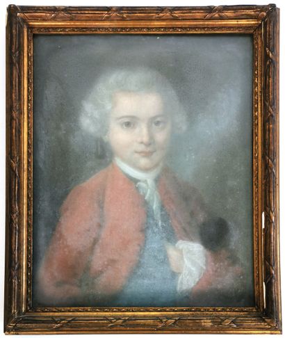 null French school of the 18th century

Portraits of children

Pastel on canvas

46.5...