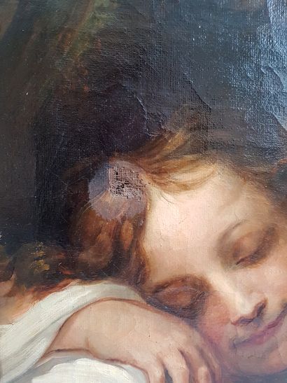 null École française du XVIIIe siècle

Jeune homme endormi

Huile sur toile (fragment...
