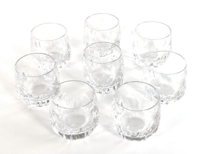 null DAUM France

Eight crystal liqueur glasses signed

H. 6,2 cm