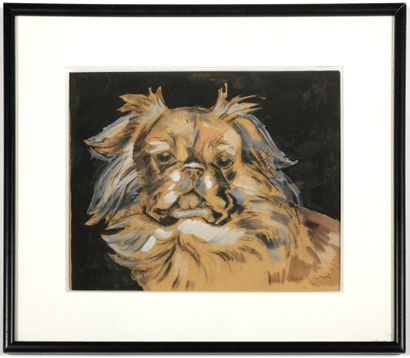 null Jacques NAM, Jacques LEHMANN dit (1881-1974)

Study of a dog's head

Charcoal...