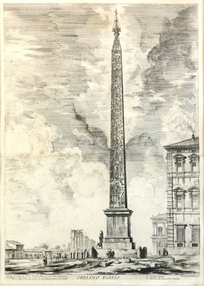 null Giovanni Battista PIRANESI (1720-1778)

Obelisco Egizio

Etching captioned and...