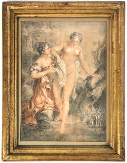 null School of the 18th century

The Bath

Sanguine, pencil and white chalk

36,5...