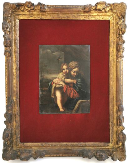 null Italian school of the 19th century

Virgin and Child

Oil on copper

20,8 x...