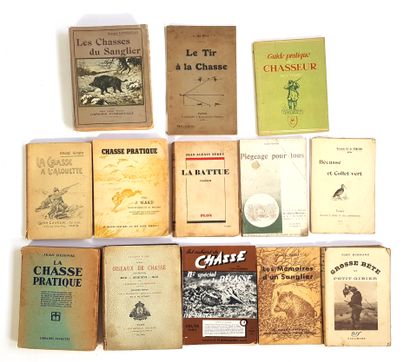 null HUNTING

Set of thirteen books on hunting subjects

- Georges LANORVILLE, Wild...