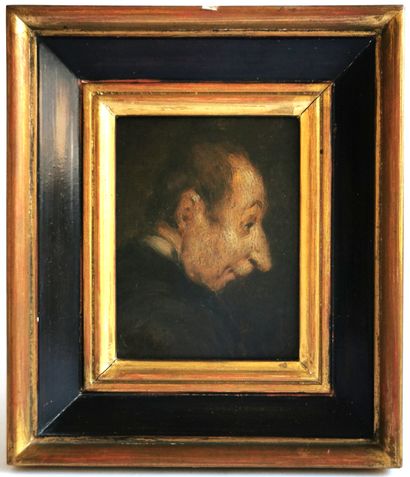 D'après Honoré DAUMIER (1808-1879) 
Portrait...