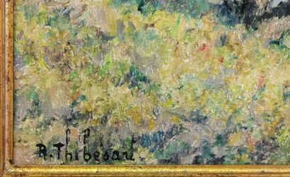 null 
Raymond THIBESART (1878-1965)




Pommiers en fleurs en bords de Seine




Huile...