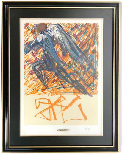 null D’après Salvador Dali (1904-1989)

L’archange de la série des Vitraux

Lithographie...