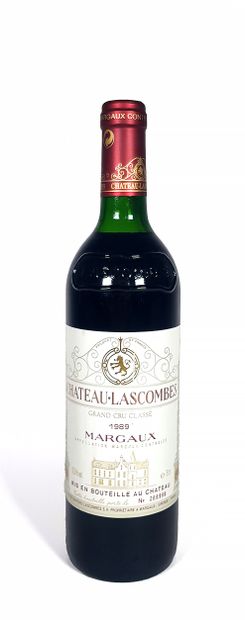 null 1 Bottle Château Lascombes 1989 , GCC2 Margaux (H.E+)