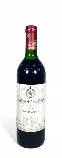 null 1	 Bouteille 	Château Lascombes	 1989	, GCC2 Margaux	 (H.E+)