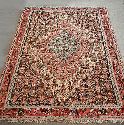 null Large and fine Senneh - Iran

Circa 1980

Size : 300 x 200 cm

Needlework, double...