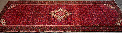 null Galerie Hamadan - Iran 

Vers 1975

Dimensions : 300 x 110 cm

Velours en laine...