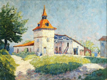 null HERRY (School of the end of the XIXth - beginning of XXth centuries)

The dovecote

Oil...